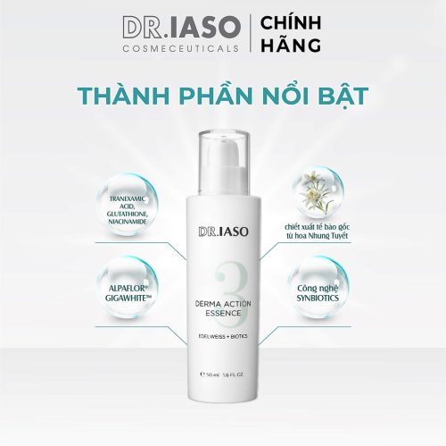 CẶP ĐÔI DR IASO DERMA ACTION CHÂN ÁI DÀNH CHO LÀN DA CỦA BẠN