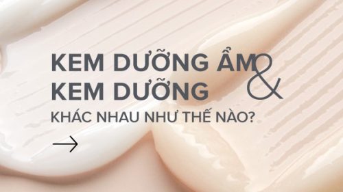KEM DƯỠNG VÀ KEM DƯỠNG ẨM KHÁC NHAU NHƯ THẾ NÀO