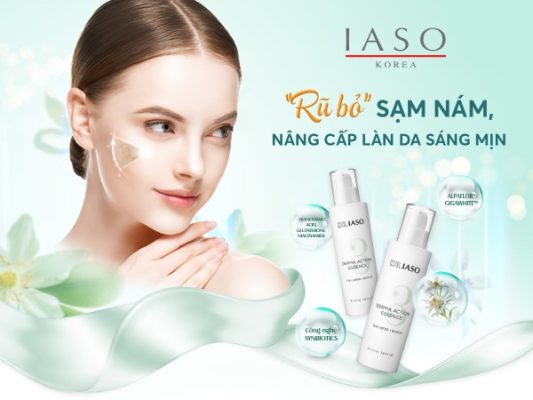 RŨ BỎ SẠM NÁM NÂNG CẤP LÀN DA SÁNG MỊN