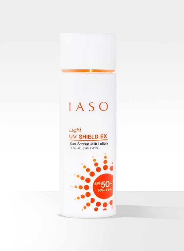 I71 - IASO UV SHIELD EX SPF50+ PA++++ Sữa chống nắng thoáng mịn nâng tông