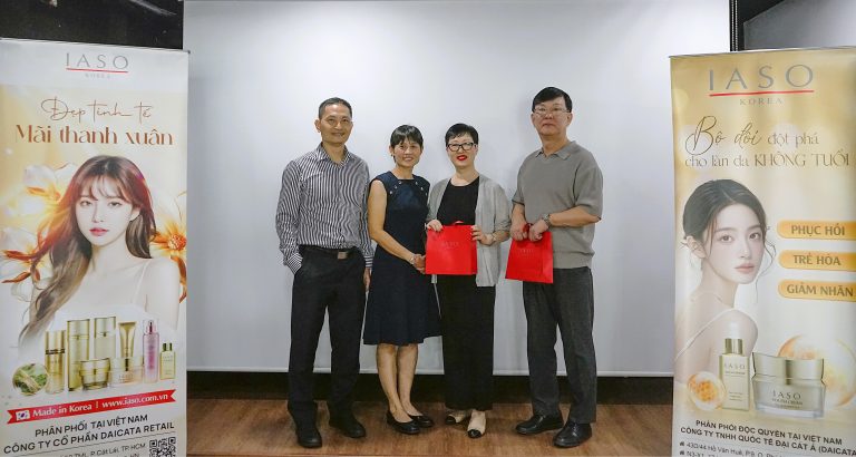 Nhà sáng lập Thương Hiệu IASO Đến Việt Nam: Bảo Chứng Uy Tín Cho Làn Da Việt